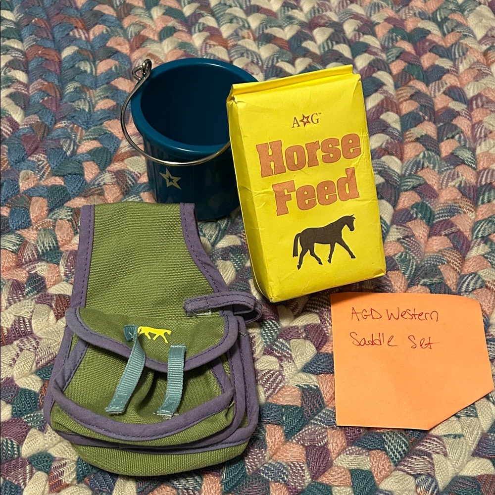 American Girl Western Saddle Set